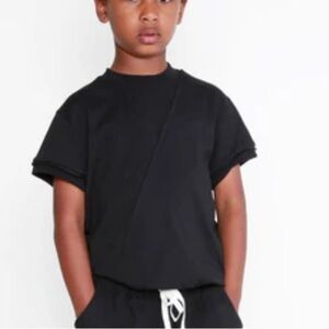 Loud Apparel Black Dawn Shirt Size 6